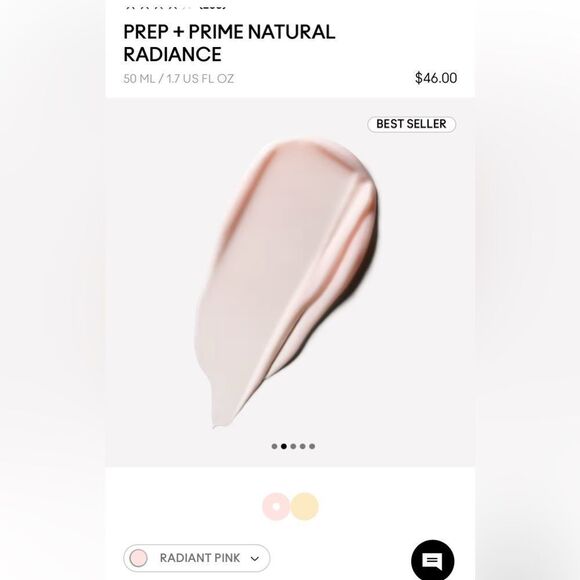 PREP + PRIME NATURAL RADIANCE
$46.00
50 ML / 1.7 US FL OZ - Picture 2 of 6